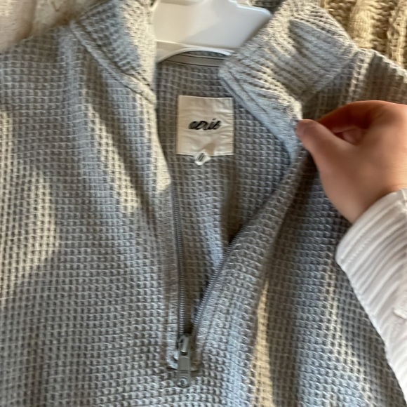 Aerie waffle knit zip up - Picture 3 of 3